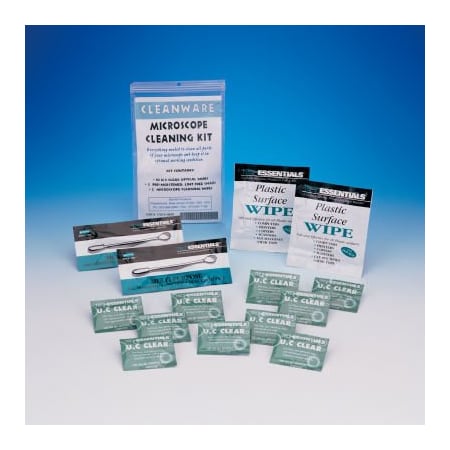 Bel-Art Bel-Art Pre-Saturated Microscope Optics Cleaning Pads, 5x 8in 10Pk 170720010